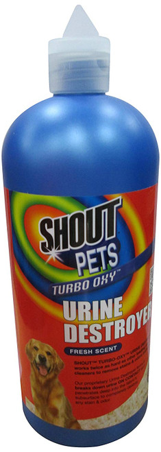 Shout for Pets Stains Turbo Oxy Urine Destroyer