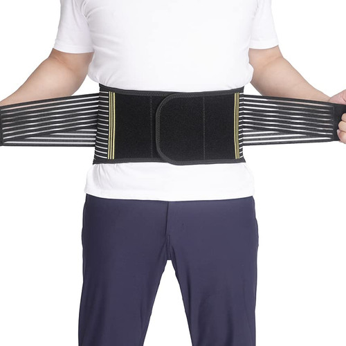 MAXTEQ USA Back Brace For Lower Back Pain Relief - Breathable Back Support Belt for Immediate Relief from Herniated Disc, Sciatica, Scoliosis