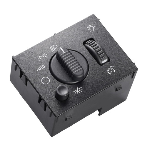 SOAESCN Headlight Dimmer Switch for 2003-2007 Chevy Silverado Suburban Tahoe Avalanche GMC Sierra Yukon XL 1500 2500 3500, Escalade-Instrument Panel Dimmer Switch - 19381535-15176678-15198374-15194803