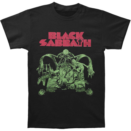 Black Sabbath Sabbath Bloody Sabbath Cutout Black T-Shirt Black Large
