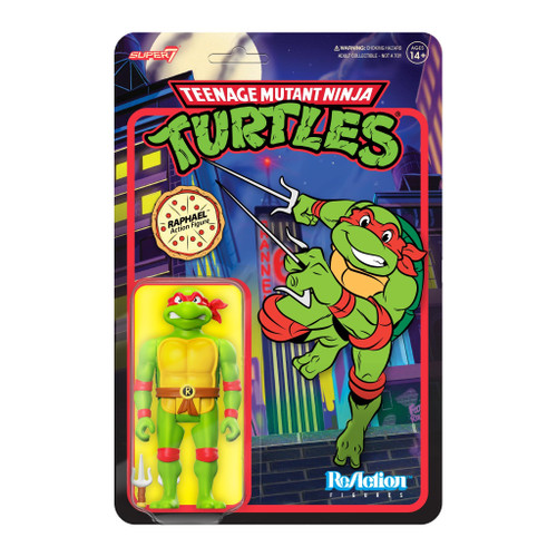 Super7 Teenage Mutant Ninja Turtles Reaction Wave 7 - Raphael Toon