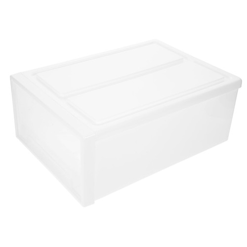 BESTOYARD Box Shoe Storage stackable storage drawers Shoe Containers Shoe Display Organizer For Cabinets Shoe