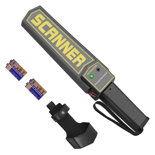 HEYOURTOR Handheld Metal Detector Wand,Security Wand,Multi-Purpose Security Scanner Wand for Metal and Weapon Detection