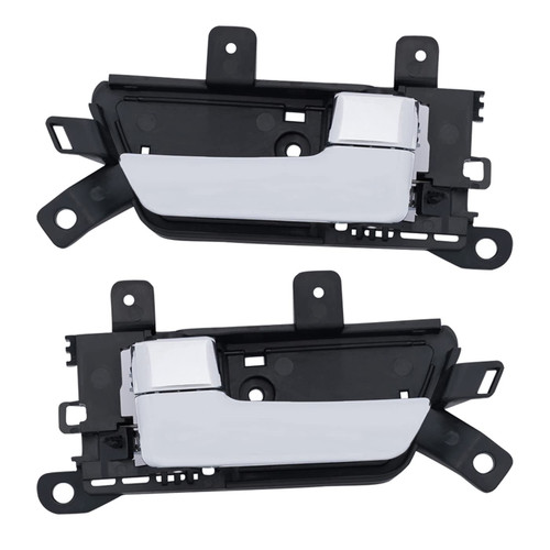 PLDDE Replacement Kit Pack of 2 Interior Door Handles Replacement Kit Passenger+Driver Side (Front or Rear) Compatible With 2008-2011 Kia Borrego replace ?82610-2J000 82620-2J000