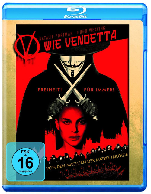 BD * V wie Vendetta [Blu-ray] [Import allemand]