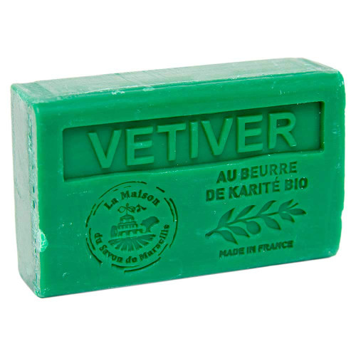 French Soap, Traditional Savon de Marseille - Vetiver 125g French Soap, Traditional Savon de Marseille - Vetiver 125g