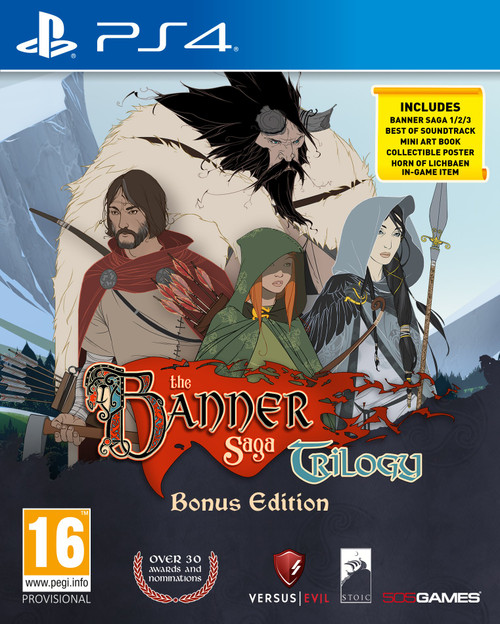 The Banner Saga Trilogy Bonus Edition (PS4)