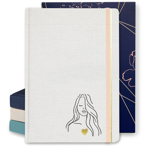 RYVE Daily Gratitude Journal for Women: 6-Month Guided Positivity & Wellness Journal with Prompts - Affirmation, Mindfulness, Self Help & Reflection, Gratitude Journal Notebook, Manifestation Journal