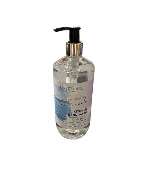 Castelbel Porto Ocean Breeze Luxury Scented Hand Wash - Kitchen Hand Wash - Wash Away The Bad Scents - 17oz