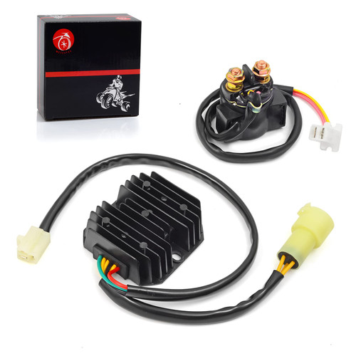 Voltage Regulator Rectifier & Starter Relay Solenoid for Honda 300FW Fourtrax 300 TRX300 TRX300FW 1988 1989 1990 1991 1992 31600-Hc4-010 Voltage Regulator Rectifier & Starter Relay Solenoid for Honda 300FW Fourtrax 300 TRX300 TRX300FW 1988 1989 1990 1991 1992 31600-Hc4-010