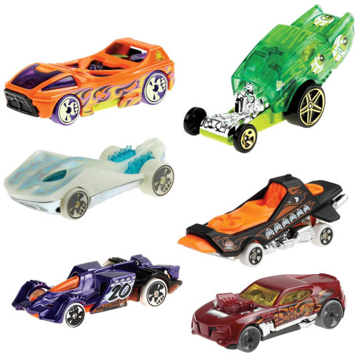 Hot Wheels Halloween 2020 Series - DXT91 ~ Happy Halloween Themed ~ Complete Set of 6 Vehicles