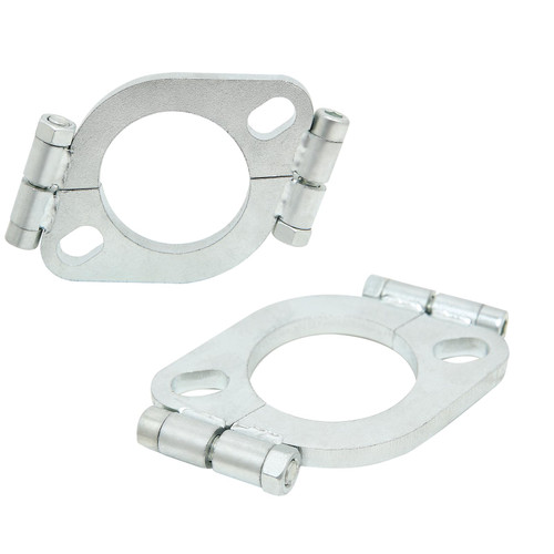 2.5" inch Exhaust Flange Flat Oval Split Repair Replacement