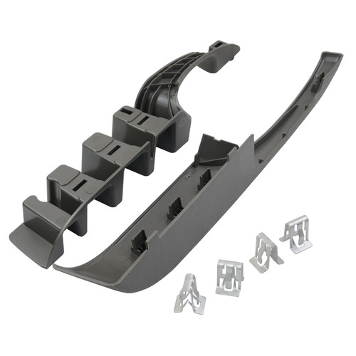 Huntike Interior Door Pull Handle Armrest Front Left Driver Side - Part# 10388389 25750065 - Compatible with Chevy Express 1500 2500 3500 GMC Savana 1500 2500 3500 2003 - 2019