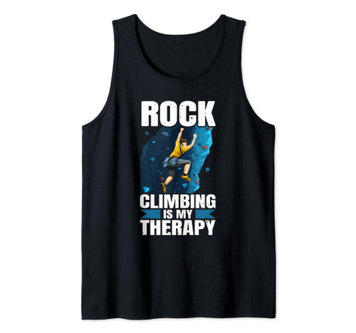 Indoor Rock Climbing Wall Climber Boulderer Bouldering Tank Top