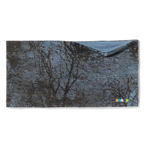 Smartwool Thermal Merino Reversible Headband | Merino Wool Sweatband for Men and Women, Black Forest, One Size