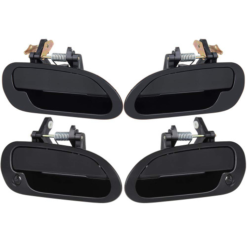 OCPTY Door Handles Exterior Driver Passenger Side Replacement fit 1998-2002 for Honda for Accord Outside Door Handles Black(4pcs) OCPTY Door Handles Exterior Driver Passenger Side Replacement fit 1998-2002 for Honda for Accord Outside Door Handles Black(4pcs)