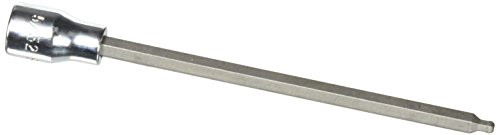 SK Hand Tool 45935 3/8-Inch Drive Hex Long Ball Bit Socket, 5/32-Inch, Chrome