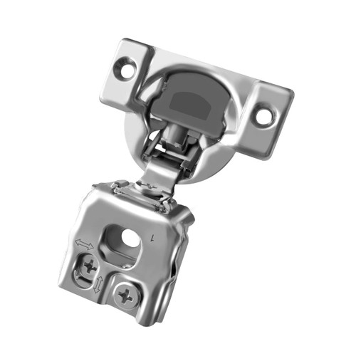 Berta (10 Pieces) 1 inch Overlay Soft Closing Face Frame Cabinet Hinges, 105 Degree 6-Ways 3-Cam Adjustment Concealed Kitchen Cabinet Door Hinges with Screws (1 in. Overlay, 10 Pieces)