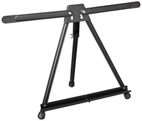 Art Advantage ART-E205 Table Top Easel Black Aluminum Table Display Easel