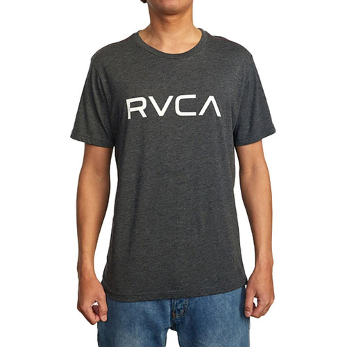 RVCA Big T-Shirt Short Sleeve Black/White MD