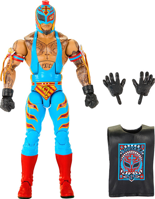 Mattel WWE Rey Mysterio Top Picks Elite Collection Action Figure, Articulation & Life-Like Detail, Interchangeable Accessories, 6-Inch Mattel WWE Rey Mysterio Top Picks Elite Collection Action Figure, Articulation & Life-Like Detail, Interchangeable Accessories, 6-Inch