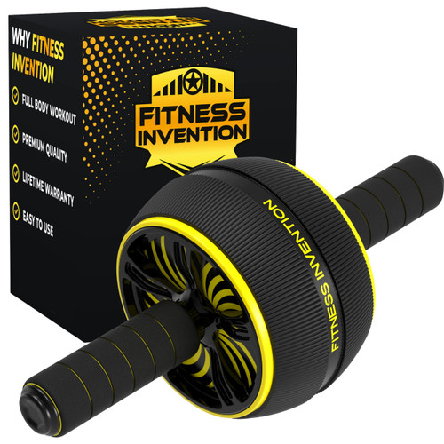 Ab Roller Wheel - Ab Wheel Roller & Knee Mat - Ab Roller for Abs Workout - Ab Wheel Roller for Core Workout - Rueda Para Abdominales - Abs Roller for Abs Workout - Exercise Wheels for Abs - Workout Equipment for Home Workouts
