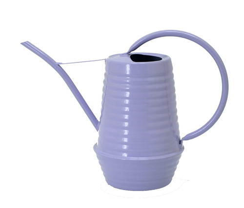 HORTICAN 0.3 Gallon/34oz. Indoor Watering Can, Metal Watering Can with Long Spout, Galvanized Watering Can, Plant Watering Can for Indoor Plants (Violet)