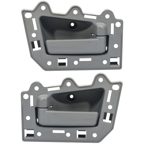 LUJUNTEC Interior Door Handles,Front Inside Door Handles,Front Driver Passenger Side,Replacement for 2005-2010 for Jeep for Grand Cherokee,2pcs Gray Handles Replace