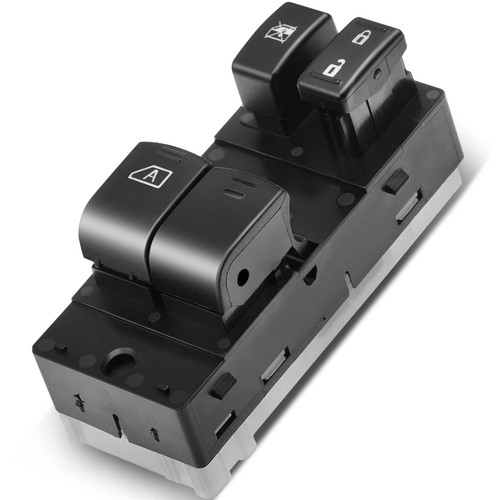 A-Premium Front Driver Side Master Power Window Switch Compatible with Nissan Frontier 2006-2020, Extended Cab Pickup, Replace# 25401ZP50A