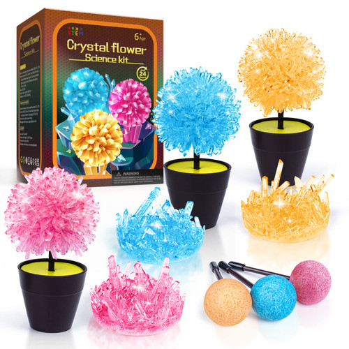Crystal Growing Kit, Science Kits for Kids 4-6-8-12, 6 7 8 9 10 11 12 Year Old Girl Boy Gift Birthday Ideas?Stem Toys Crafts for Girls Boys Ages 6+ Crystal Growing Kit, Science Kits for Kids 4-6-8-12, 6 7 8 9 10 11 12 Year Old Girl Boy Gift Birthday Ideas?Stem Toys Crafts for Girls Boys Ages 6+