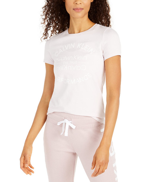 Calvin Klein Performance Women's Logo T-Shirt Adore Medium