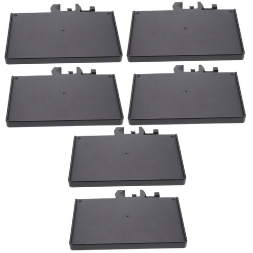 ERINGOGO 6 Pcs Sound Card Tray Holder Music Stand Live Broadcast Microphone Tray Microphone Holder Microphone Stand Sound Car Tray Cell Phone Mount for Car Abs Sound Card Tray Pick Large
