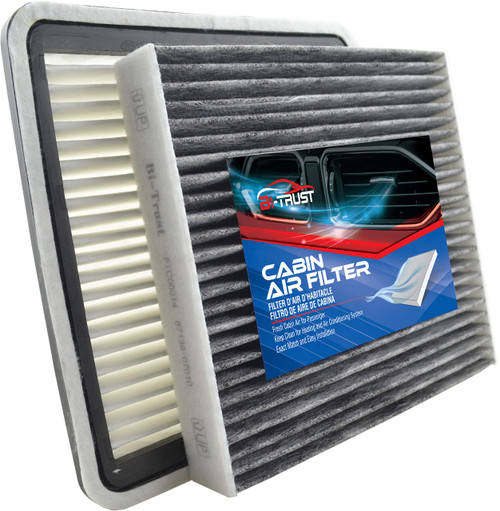Bi-Trust Combo Set Engine Cabin Air Filter,Replacement for CA9997 CF10285,Compatible with Subaru Legacy Outback 2010-2019