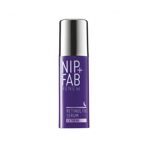 Nip+Fab Retinol Fix Serum Extreme 0.3% for Face with Aloe Vera and Peptides, Anti-Aging Facial Cream for Fine Lines and Wrinkles, 1.7 Fl. Oz.