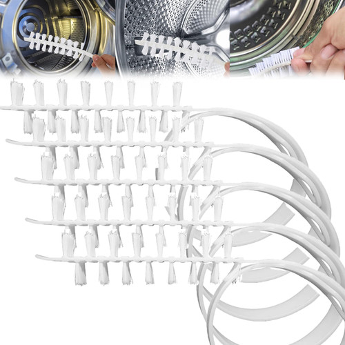 Washing Machine Brush, Washing Machine Cleaning Brush, Front Load Washer Cleaning Brush, Nylon Brushes for Cleaning, Cleaning Brushes for Front Load Washing Machine (5-PC)