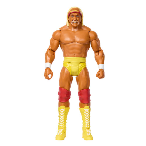 WWE Mattel Hulk Hogan Basic Action Figure, 10 Points of Articulation & Life-Like Detail, 6-Inch Collectible WWE Mattel Hulk Hogan Basic Action Figure, 10 Points of Articulation & Life-Like Detail, 6-Inch Collectible