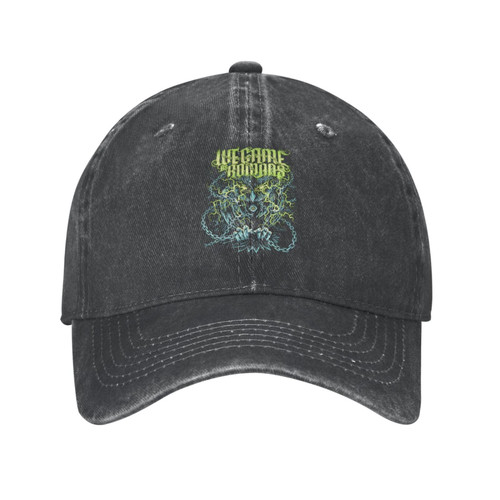 We Came Band As Romans Baseball Cap Unisex Washed Cowboy Hat Outdoor Hip Hop Adjustable Buckle Back Trucker Hat Dad Hats