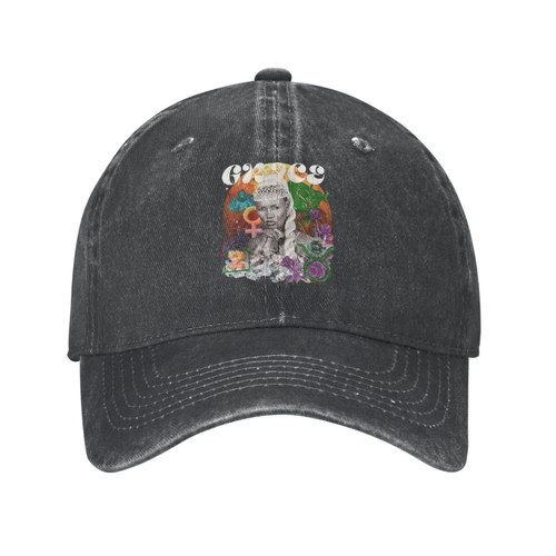 Grace Theme Jones Baseball Cap Unisex Washed Cowboy Hat Outdoor Hip Hop Adjustable Buckle Back Trucker Hat Dad Hats