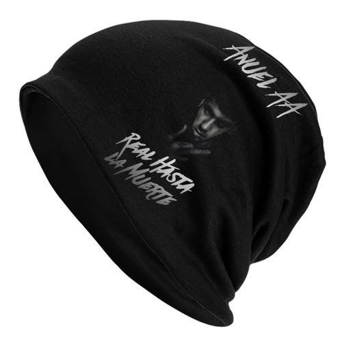 Anuel Rapper Aa Singer Real Hasta La Muerte Knit Hat Beanie Cap Skull Cap Casual Hat Warm Cozy for Men and Women Black Anuel Rapper Aa Singer Real Hasta La Muerte Knit Hat Beanie Cap Skull Cap Casual Hat Warm Cozy for Men and Women Black