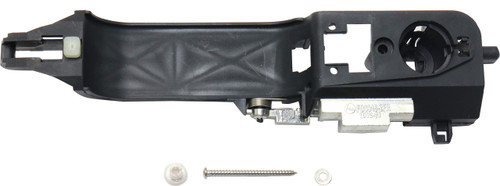 Evan Fischer Exterior Door Handle Compatible with 2008-2011 Ford Focus Front Passenger Side for Models with Power Lock