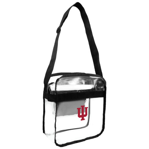 Littlearth unisex-adult NCAA North Carolina Tar Heels 2 Clear Carryall Crossbody Bag, Clear, 12" x 12" x 6"