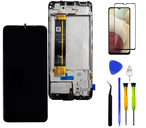 Eaglewireless LCD Display Screen Digitizer Assembly with Housing Frame Replacement Kit and Screen Protector for Samsung Galaxy A23 5G a236u a236a a236w a236b+Tools