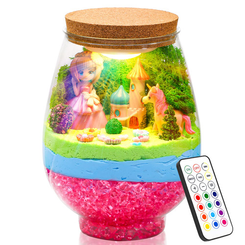 MAGICLUB Light-Up Unicorn Terrarium Kit for Kids,Remote Unicorn Gift Toys for Kids - Make Your Own Unicorn Night Light,Unicorn Toys,Arts & Crafts Stuff for Little Girls & Boys Age 4 5 6 7 8+ Year Old MAGICLUB Light-Up Unicorn Terrarium Kit for Kids,Remote Unicorn Gift Toys for Kids - Make Your Own Unicorn Night Light,Unicorn Toys,Arts & Crafts Stuff for Little Girls & Boys Age 4 5 6 7 8+ Year Old