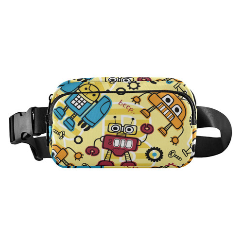 Cartoon Robots Yellow Fanny Packs for Women Men Strap Fashion Waist Packs Belt Bag with Adjustable Crossbody Bag Waist Pouch Waist Pack Bag for Cycling Hiking Cartoon Robots Yellow Fanny Packs for Women Men Strap Fashion Waist Packs Belt Bag with Adjustable Crossbody Bag Waist Pouch Waist Pack Bag for Cycling Hiking