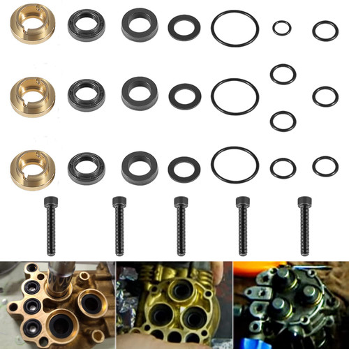 Complete Pressure Washer Seal Kit Seals Replacement Set Compatible with 190595GS 580752550 580752300, Replace for Briggs & Stratton 190595GS, 190711GS, 193807GS