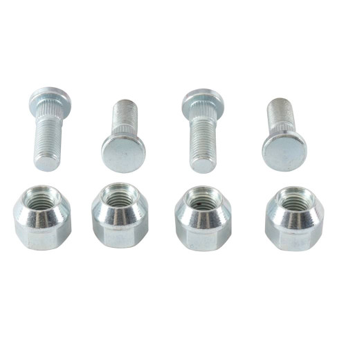 New All Balls Wheel Stud and Nut Kit 85-1040 for Suzuki LT-A 450 X King Quad 4WD 2007, LT-A 500 X King Quad 2009 2010 2011 2012 2013 2014 2015, LTA-750 XP King Quad Power Steering 2017