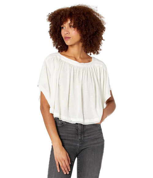 Free People Sunsetter Tee Alabaster MD (Women's 8-10)