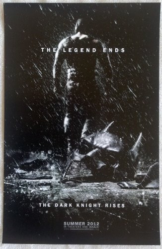 The Dark Knight Rises Christian Bale Tom Hardy 11 x 17 Poster Lithograph