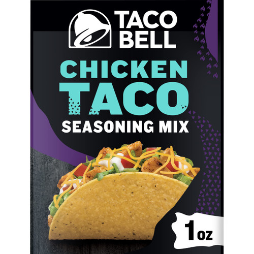 Taco Bell Chicken Taco Seasoning Mix, 1 oz Envelope (Pack of 24) Taco Bell Chicken Taco Seasoning Mix, 1 oz Envelope (Pack of 24)