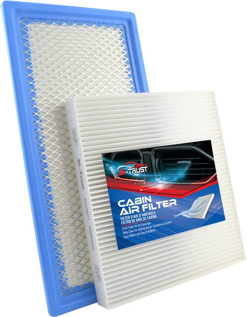 BI-TRUST Engine and Cabin Air Filter Kit for Jeep Patriot Compass Dodge Caliber 2007-2010